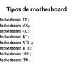 tipos-de-motherboard